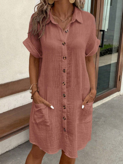 Effortless Comfort Polo Dress